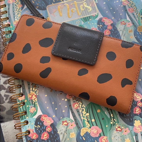 Fossil Handbags - Fossil Leopard Print Wallet